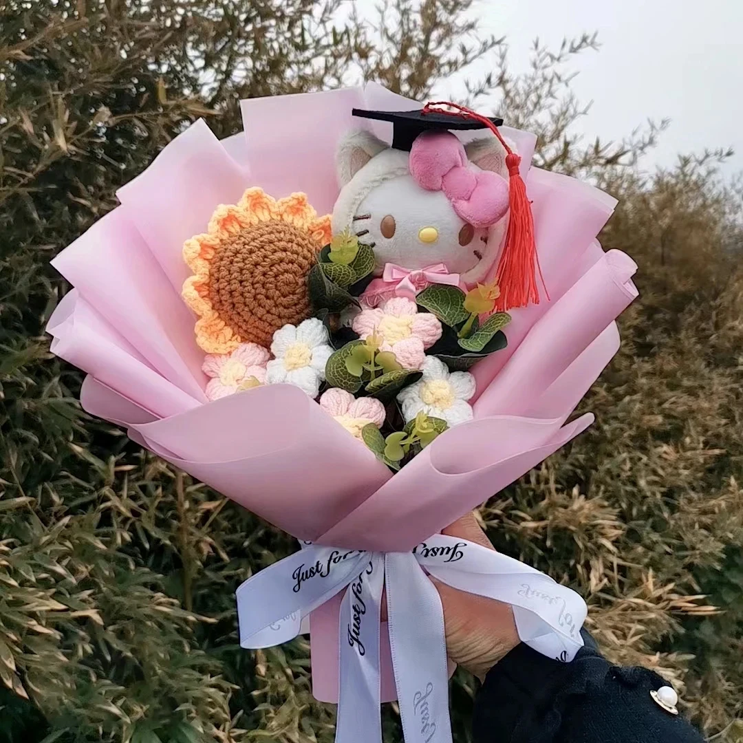 Bouquet de roses Hello Kitty en peluche – Image 28