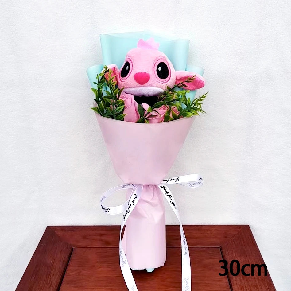 Bouquet de peluche Lilo & Stitch Avec Tournesol – Image 8