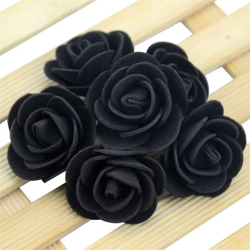 Roses artificielles en mousse pour mariage et anniversaire. – Image 26