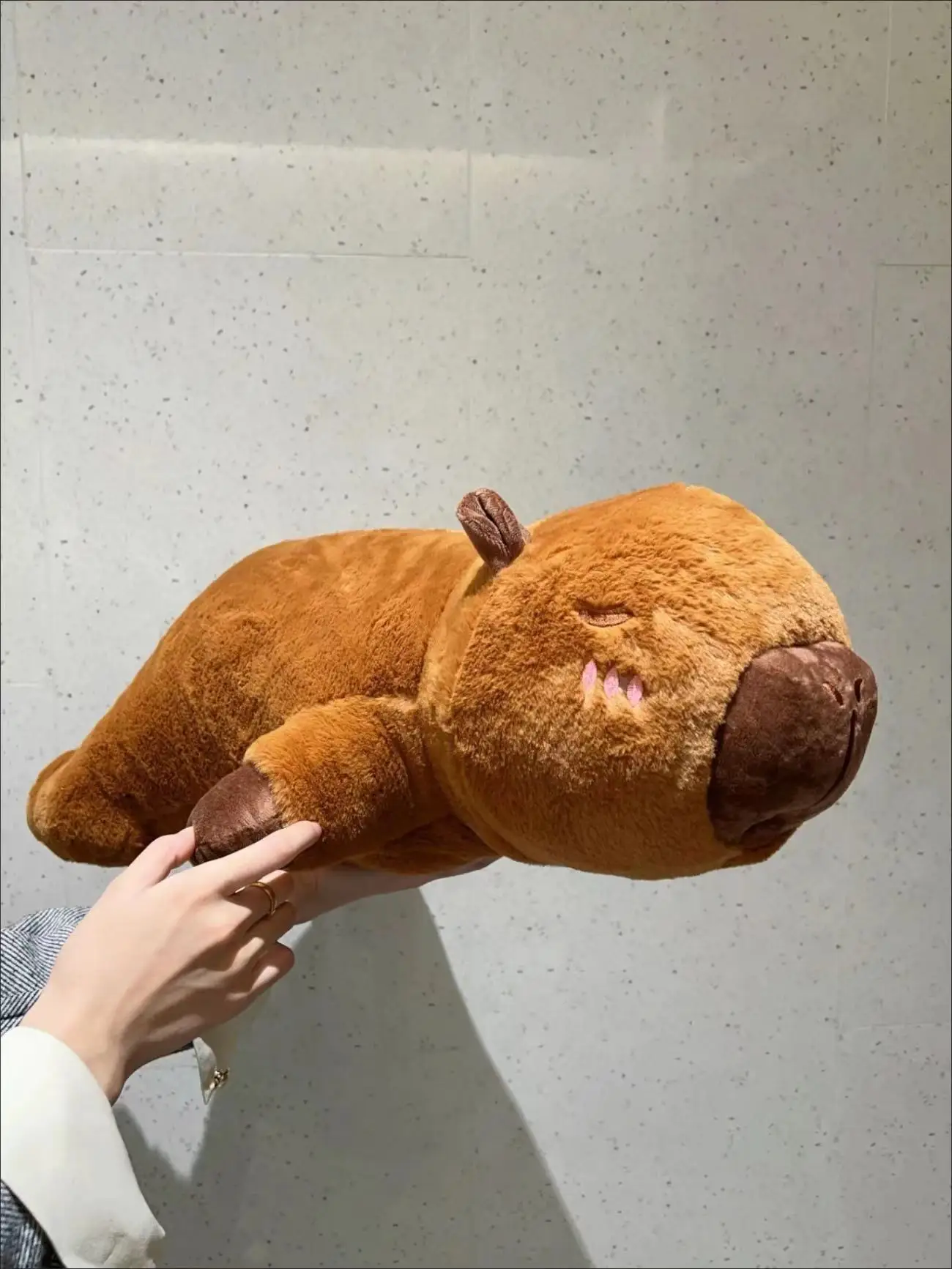 Oreiller de sommeil long Kawaii Capybara – Image 7