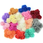 Roses artificielles en mousse pour mariage et anniversaire.