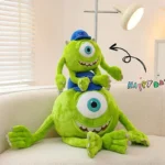 Peluche Mike Wazowski de l'anime Monster University.