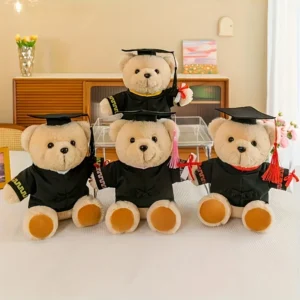 1 adorable peluche, Idéale pour les remises de diplômes
