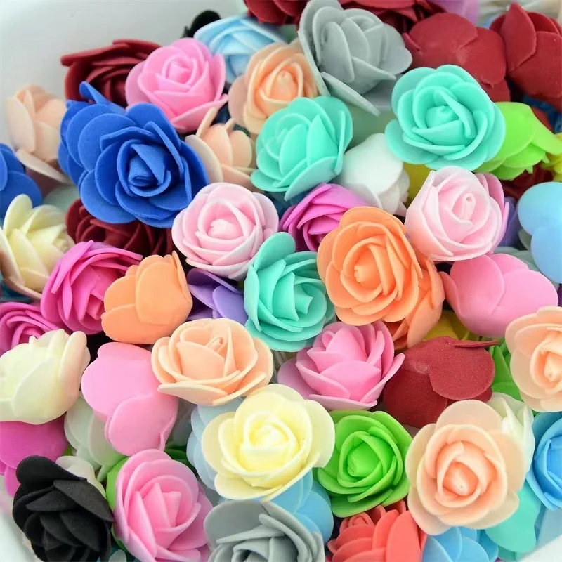 Roses artificielles en mousse pour mariage et anniversaire. – Image 17