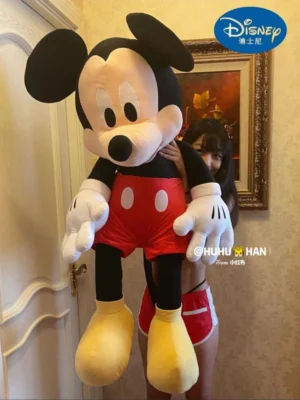 Nouvelle peluche Mickey et Minnie Disney, Cadeau de Noël