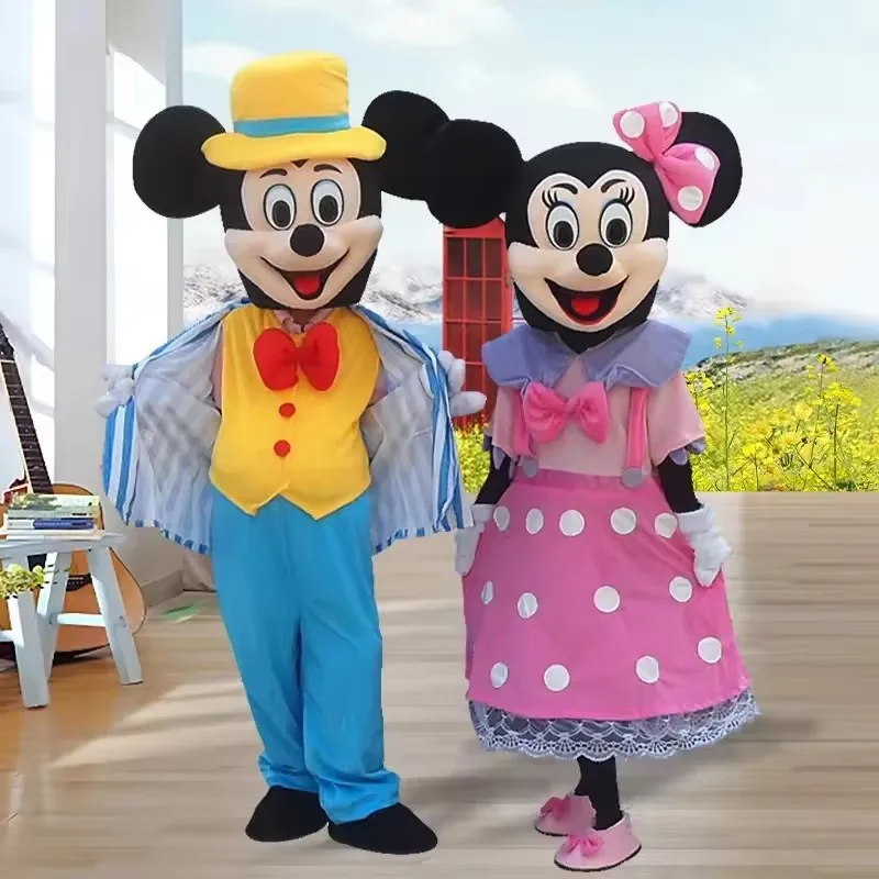 Costume de mascotte Disney Mickey et Minnie Mouse – Image 3