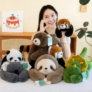 Peluche lestée à longs bras, oreiller en peluche doux