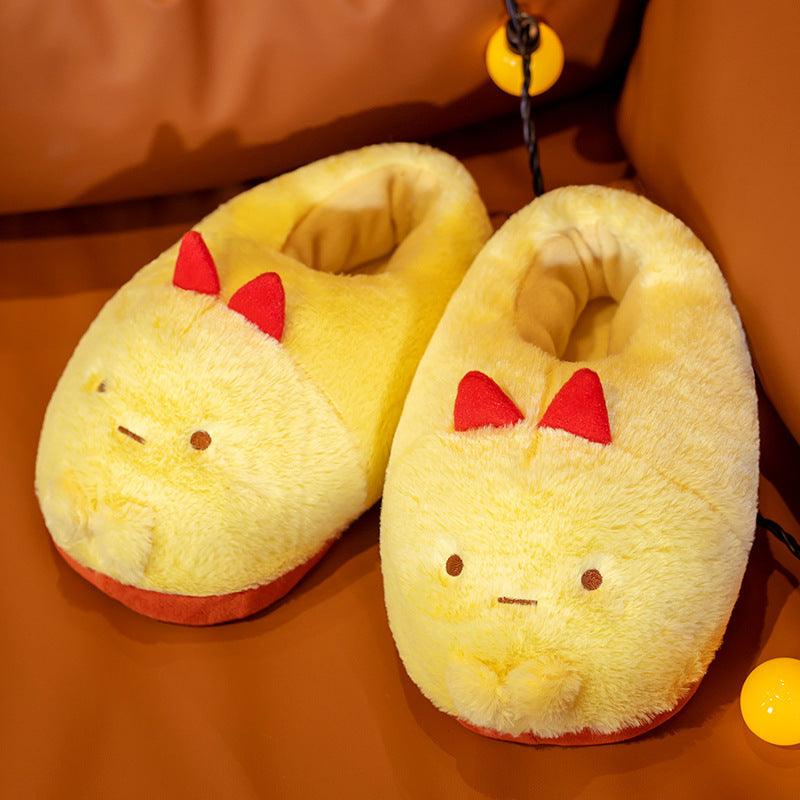 Adorables chaussons en peluche en forme d'animaux, parfaits pour les cadeaux – Image 7
