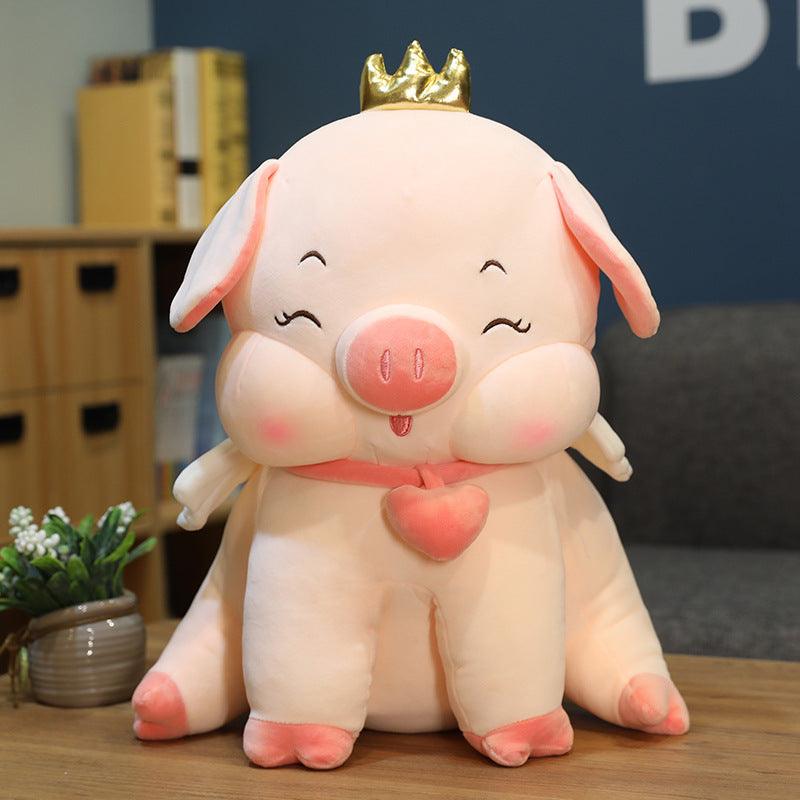 Poupée en peluche Angel Pig – Image 2