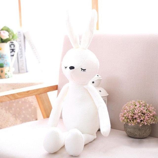 Oreiller Eléphant Lapin pour Bébé Fille Animal en Peluche – Image 3