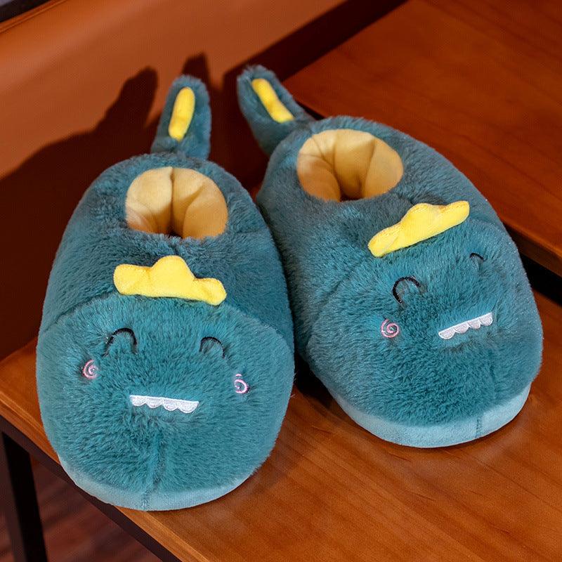 Adorables chaussons en peluche en forme d'animaux, parfaits pour les cadeaux – Image 5