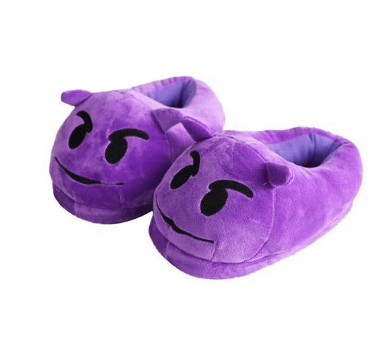 Emoji pantoufles qq expression peluche dessin animé – Image 2