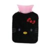 Bouillotte Peluche Hello Kitty Noir