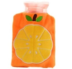 Bouillotte Peluche Orange