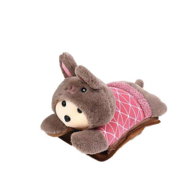 Bouillotte Peluche Ours Lapin