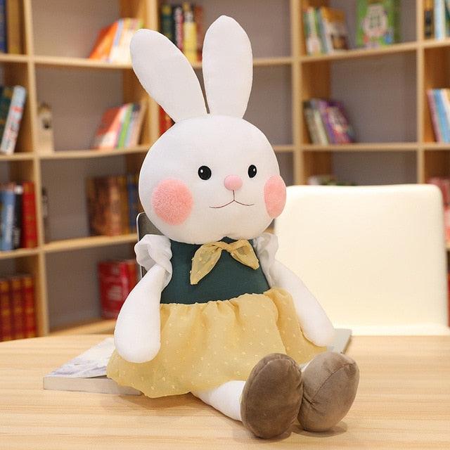 17.5" - 21.5" Adorable lapin en peluche avec vêtements – Image 2