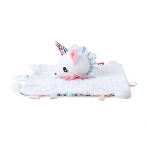 Doudou Bébé Licorne Blanche