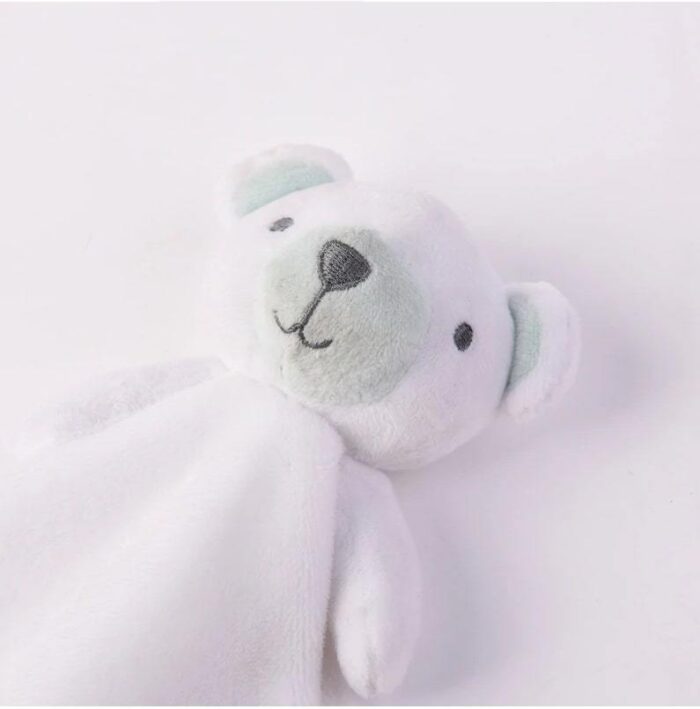 Doudou Bébé Ours Blanc