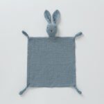 Doudou Bébé Lapin Bleu