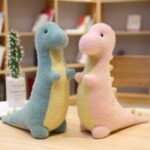 Doudou Dinosaure Rose