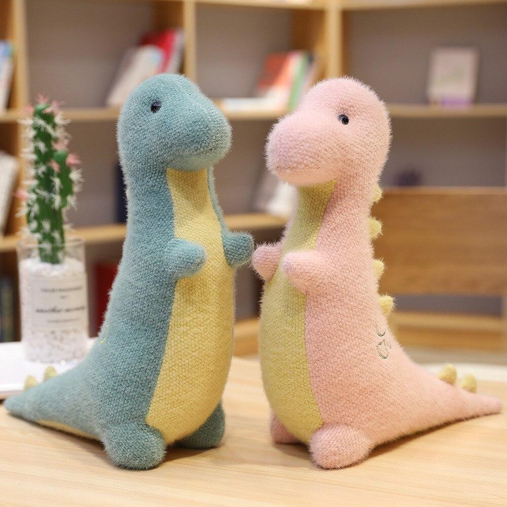 Doudou Dinosaure Rose