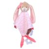 Doudou Lapin Plat Rose