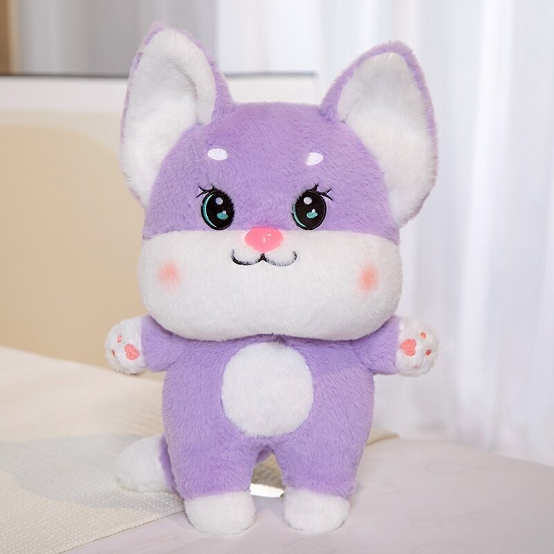 Doudou Renard Bleu