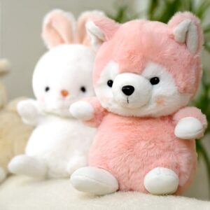 Doudou Renard Rose