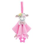 Doudou Vache Rose