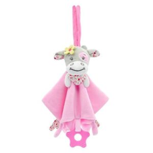 Doudou Vache Rose