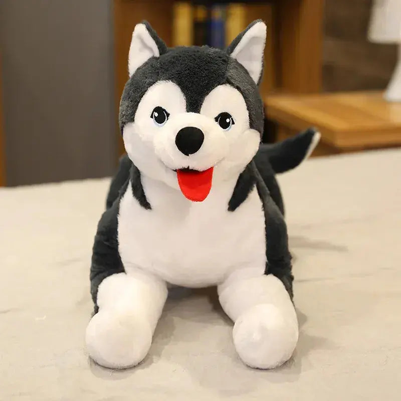 Peluche Husky Heureux - 70cm – Image 2