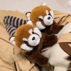 Peluche Panda Roux Dodu - 50cm