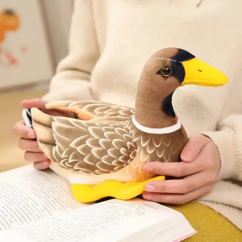 Peluche Canard Réaliste - 30cm – Image 3