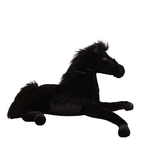Peluche Cheval Noir