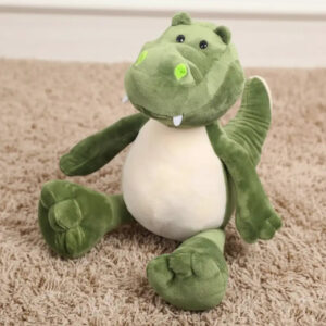 Peluche Crocodile Assis - 30 à 40cm
