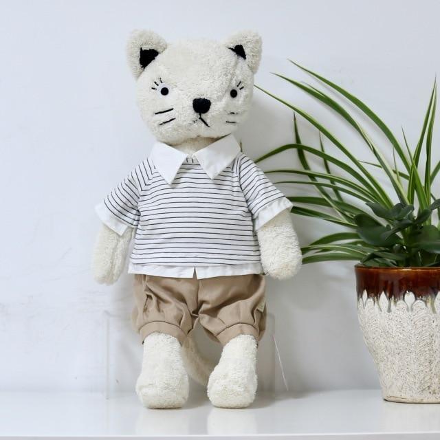 Peluche Doudou Chat Chemise – Image 4