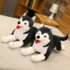 Peluche Husky Heureux - 70cm