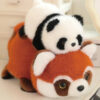Peluche Panda Roux Réversible - 25 à 45cm