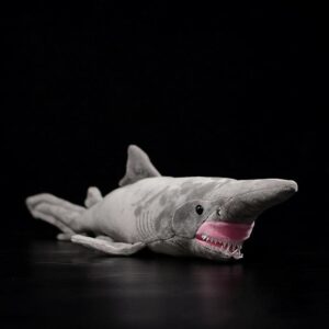 Poupée en peluche Goblin Requin de 26" de long et réaliste