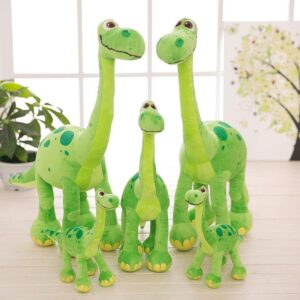 Mignonnes peluches dinosaures préhistoriques