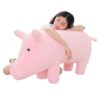 Jouet Peluche Porcine Géante de 43'' Simulation de Porc