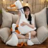 Peluches Oie Blanche Grandes et Géantes