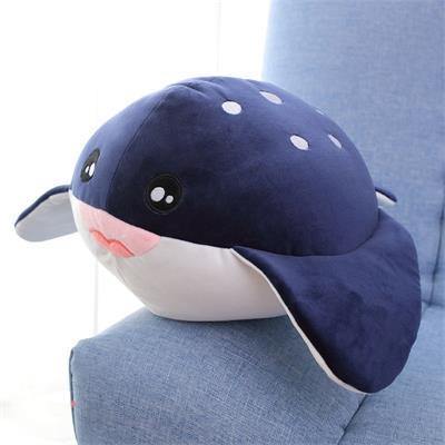 13" -39" / 35-100cm Jouets Peluche Baleine Requin Géante Amusante – Image 4