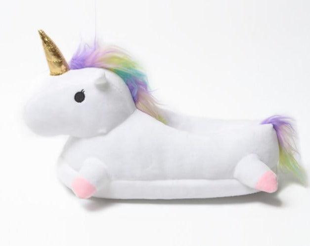 Chaussons licorne en peluche – Image 4