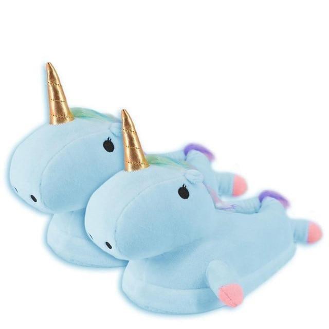 Chaussons licorne en peluche – Image 5