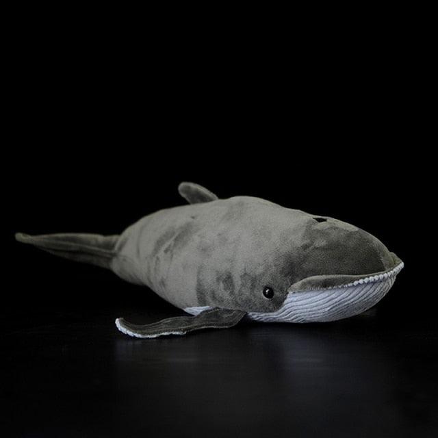 Peluche baleine à bosse bleue de 15,5 pouces, animal en peluche réaliste – Image 4