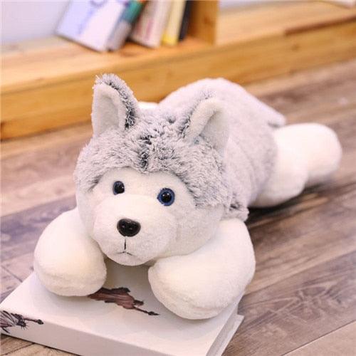 Jouet en peluche Husky Géant 18" - 30". – Image 2
