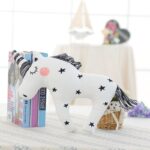Peluche bébé cheval licorne