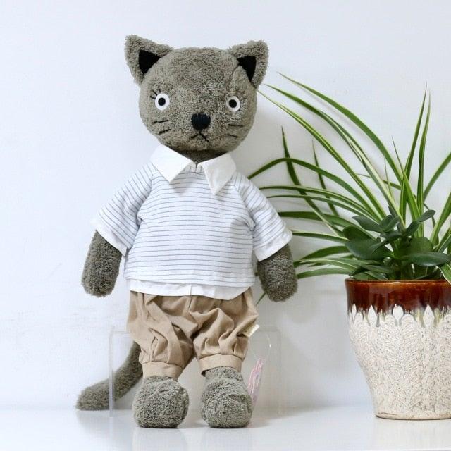 Peluche Doudou Chat Chemise – Image 3