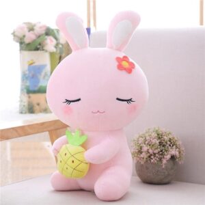 Peluche lapin mignon